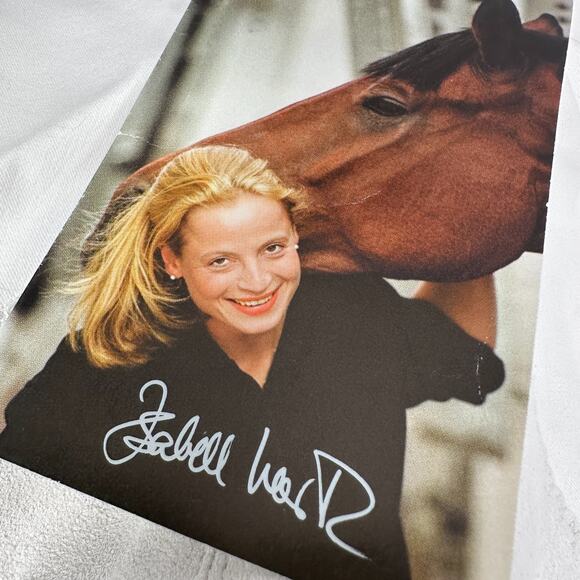 Isabell Werth Helsinki MF Equestrian Breeches Pants Women’s 30R White NWT New - Picture 6 of 11